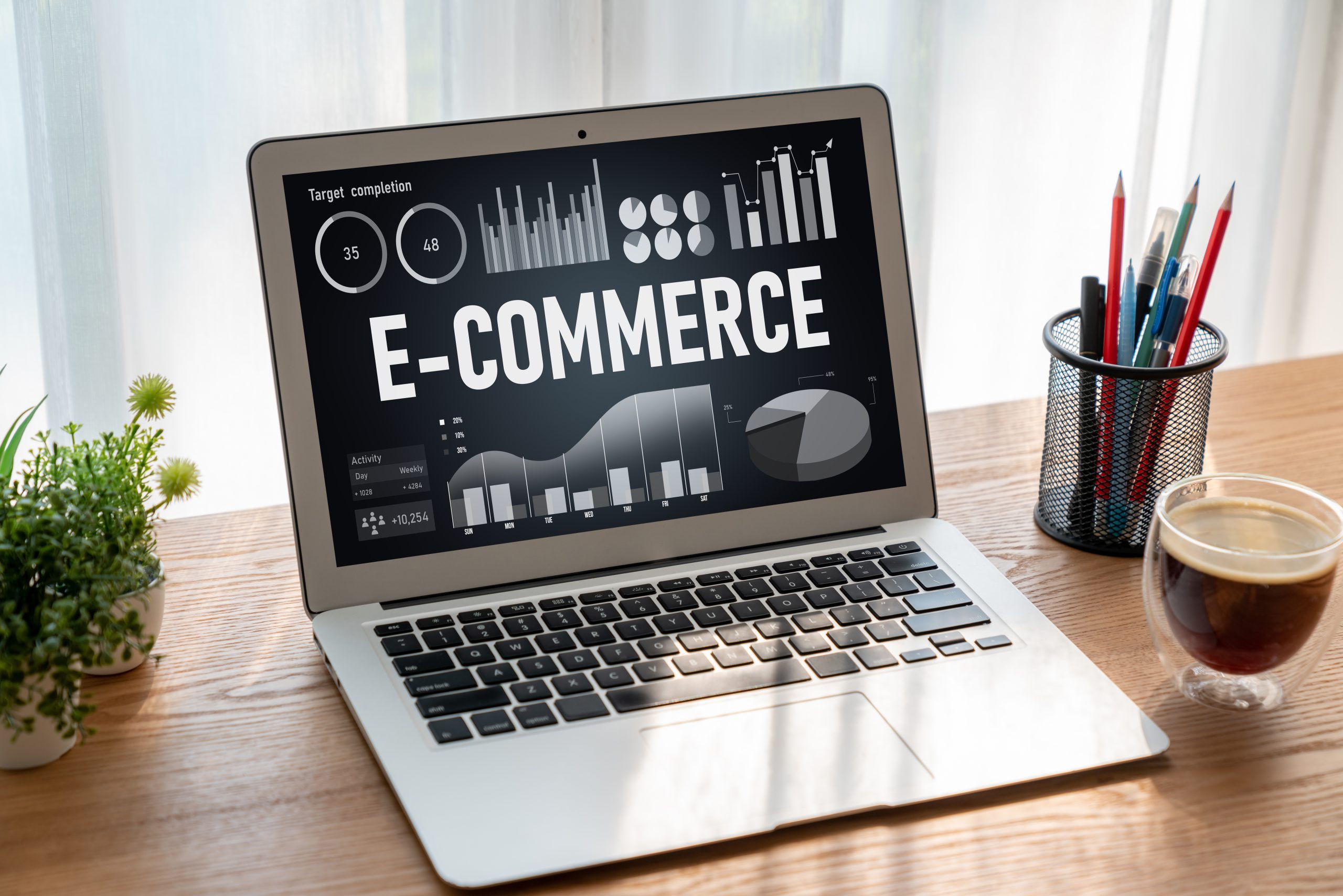 E-commerce data software provide modish dashboard for sale analysis