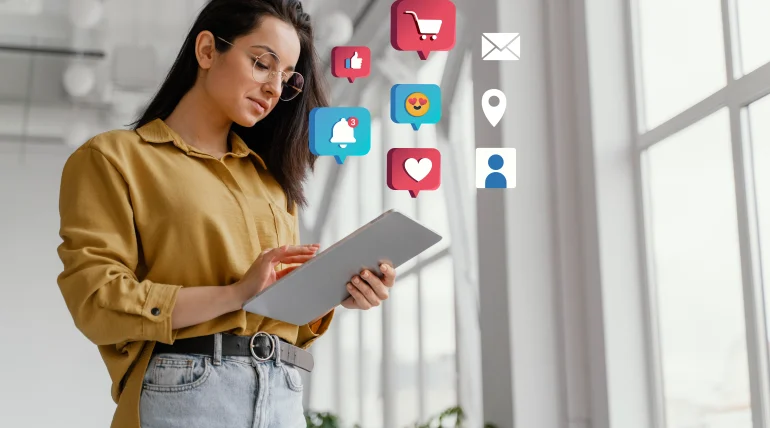 social-media-marketing-concept-marketing-with-applications